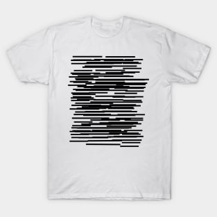 geometric interference lines T-Shirt